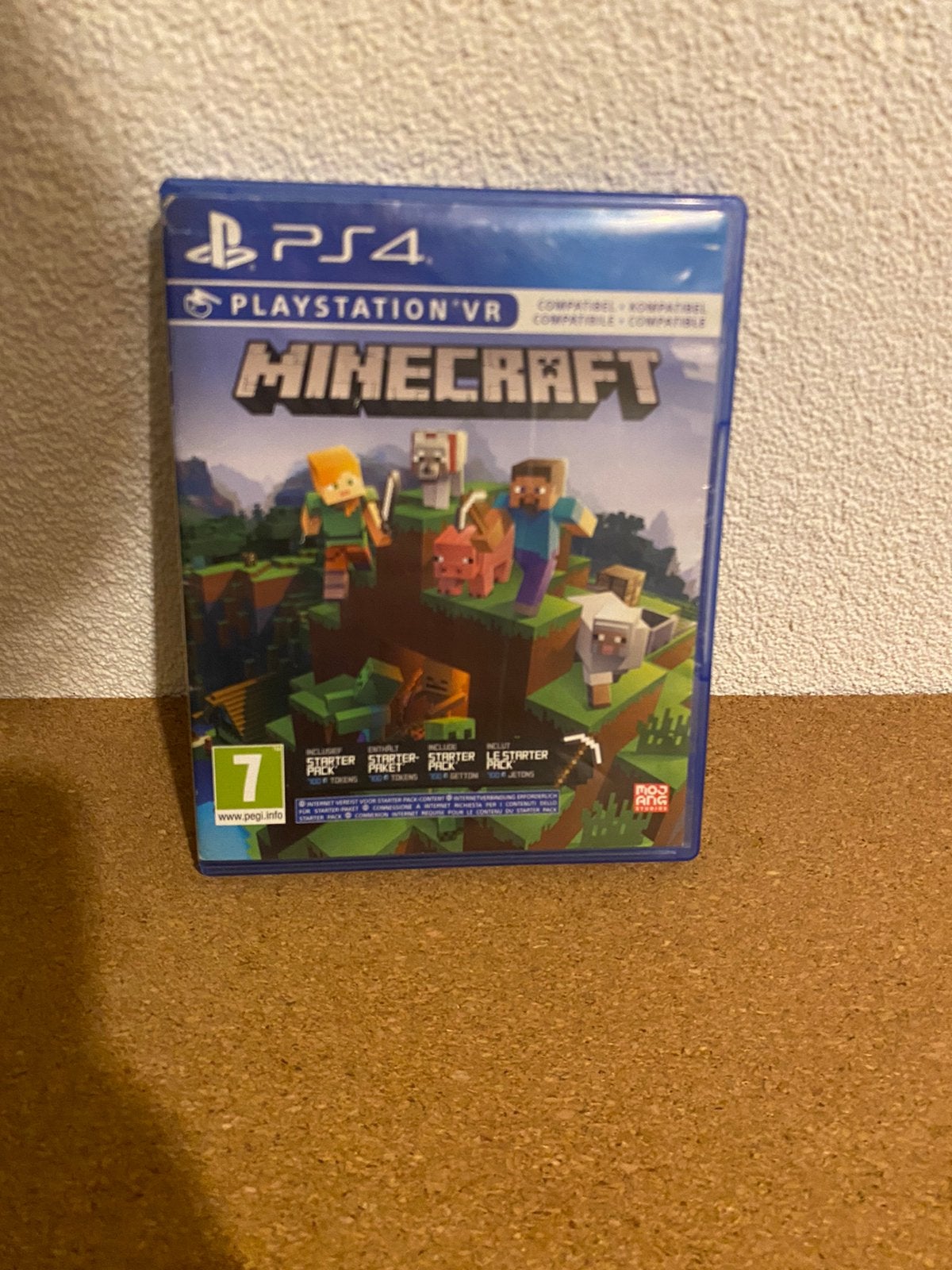 Minecraft disc PS4, Avontuur en Actie, Gekoppelde computers, Ophalen of Verzenden, Zo goed als nieuw