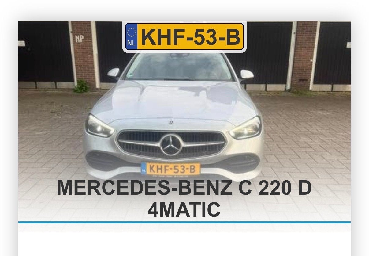 Mercedes-Benz C-Klasse C220 d 200pk 9G-TRONIC 4MATIC 2022, Auto's, Mercedes-Benz, Automaat, 1800 kg, 4 cilinders, Stationwagon