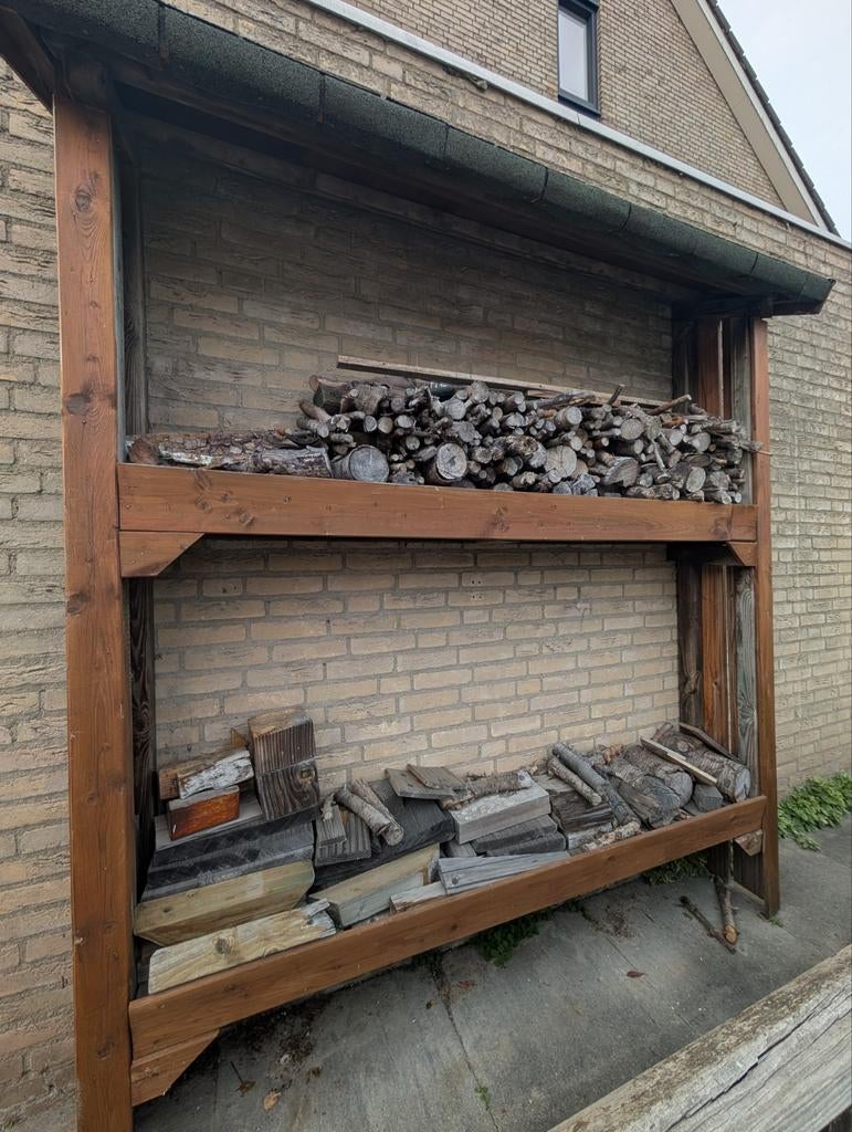Hout berging, Ophalen, Gebruikt, Hout, Overige typen