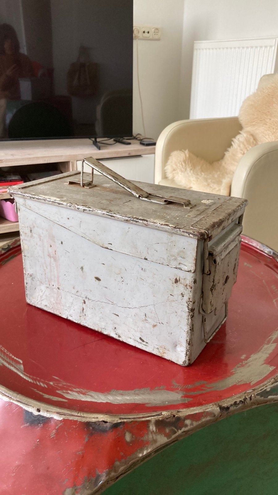 Leger munitie kist, Ophalen, Gebruikt, Minder dan 50 cm