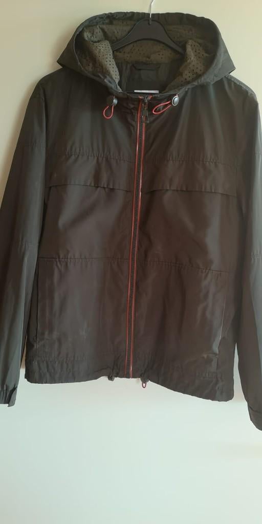 Zara windjack met lange mouwen in olijfgroen, Maat 38/40 (M), Overige kleuren, Zara, Ophalen of Verzenden
