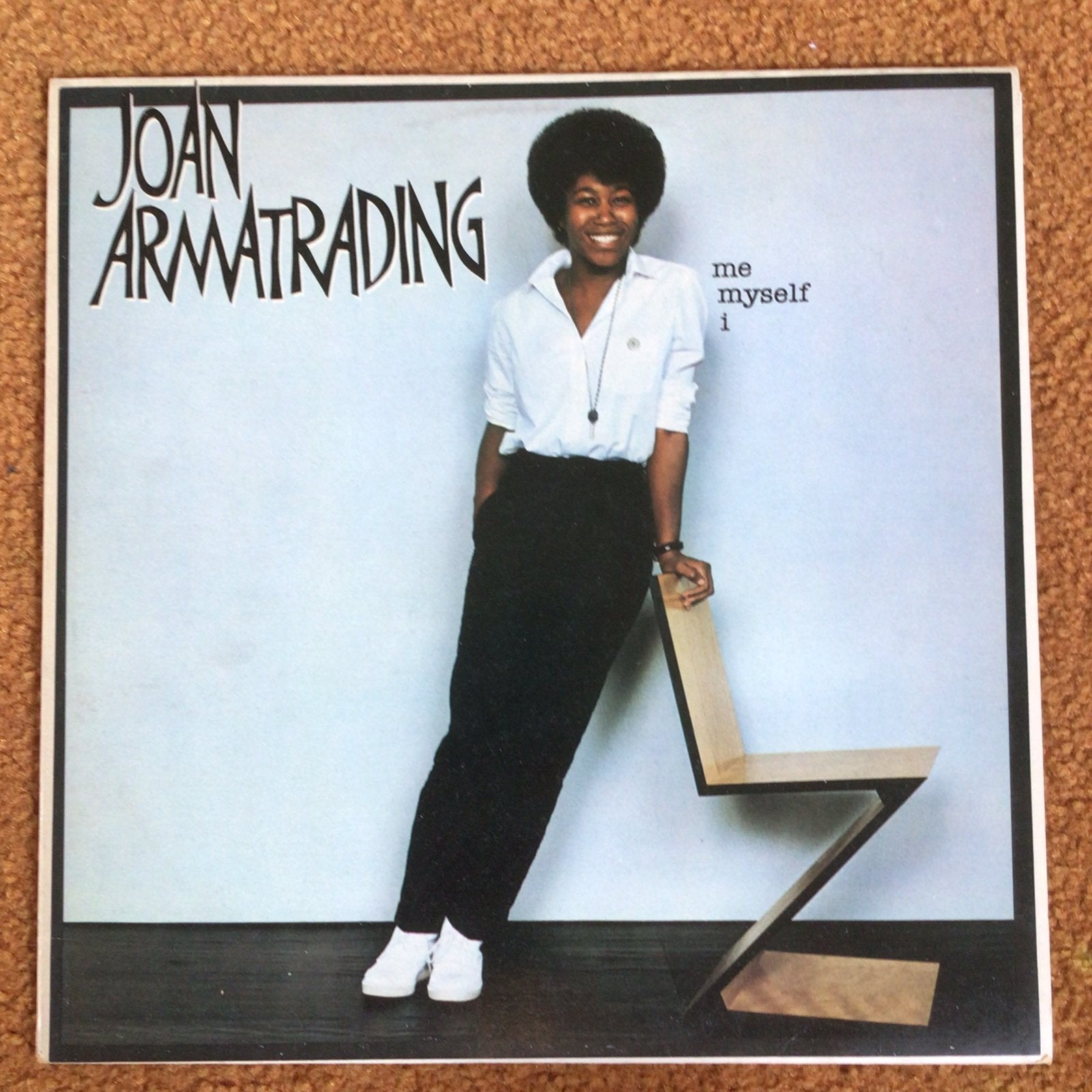 Lp - Joan Armatrading - me myself i, Ophalen of Verzenden, Zo goed als nieuw, LP