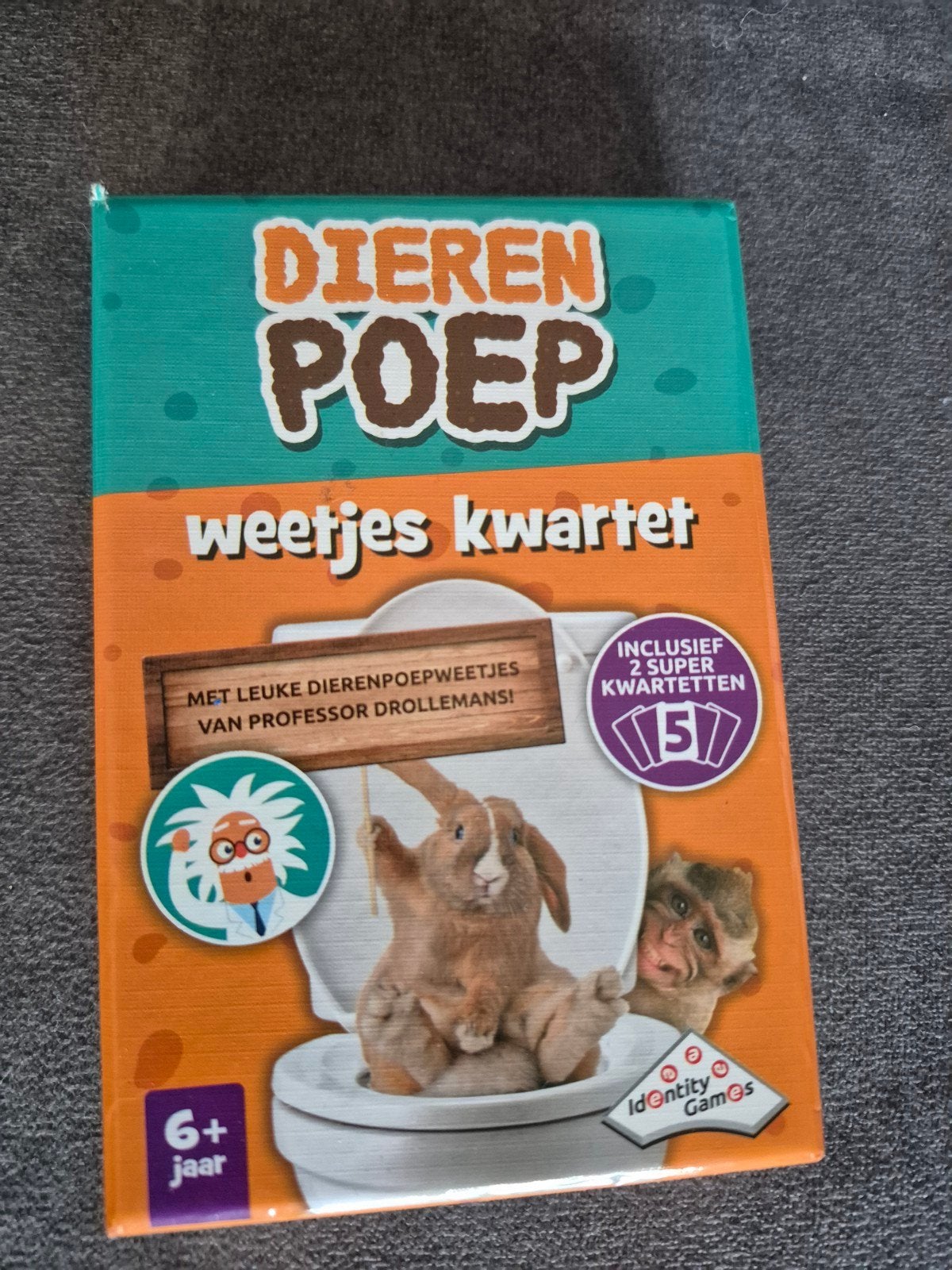 kwartet dierenpoep, Ophalen, Kwartet(ten)