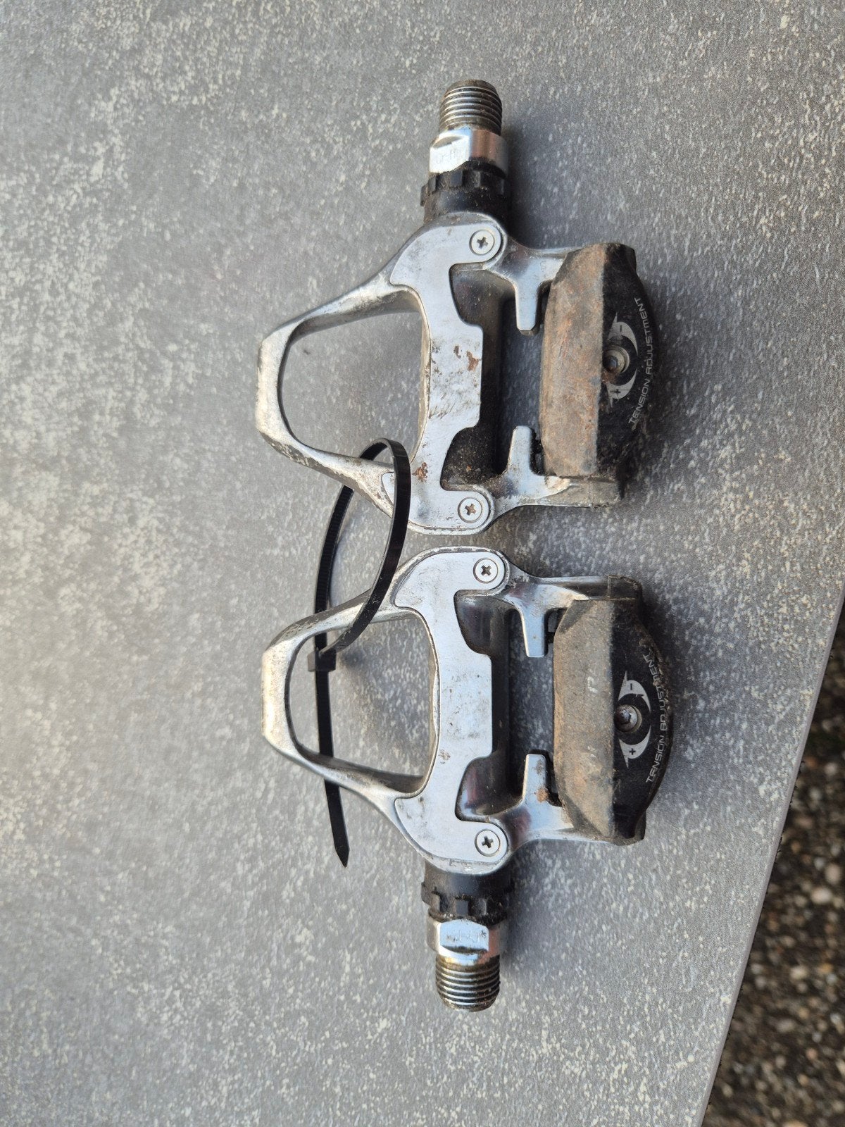 Shimano Ultegra PD-6620 SPD-SL racefiets pedalen, Fietsen en Brommers, Fietsonderdelen, Crankstel of Pedalen, Gebruikt, Ophalen of Verzenden