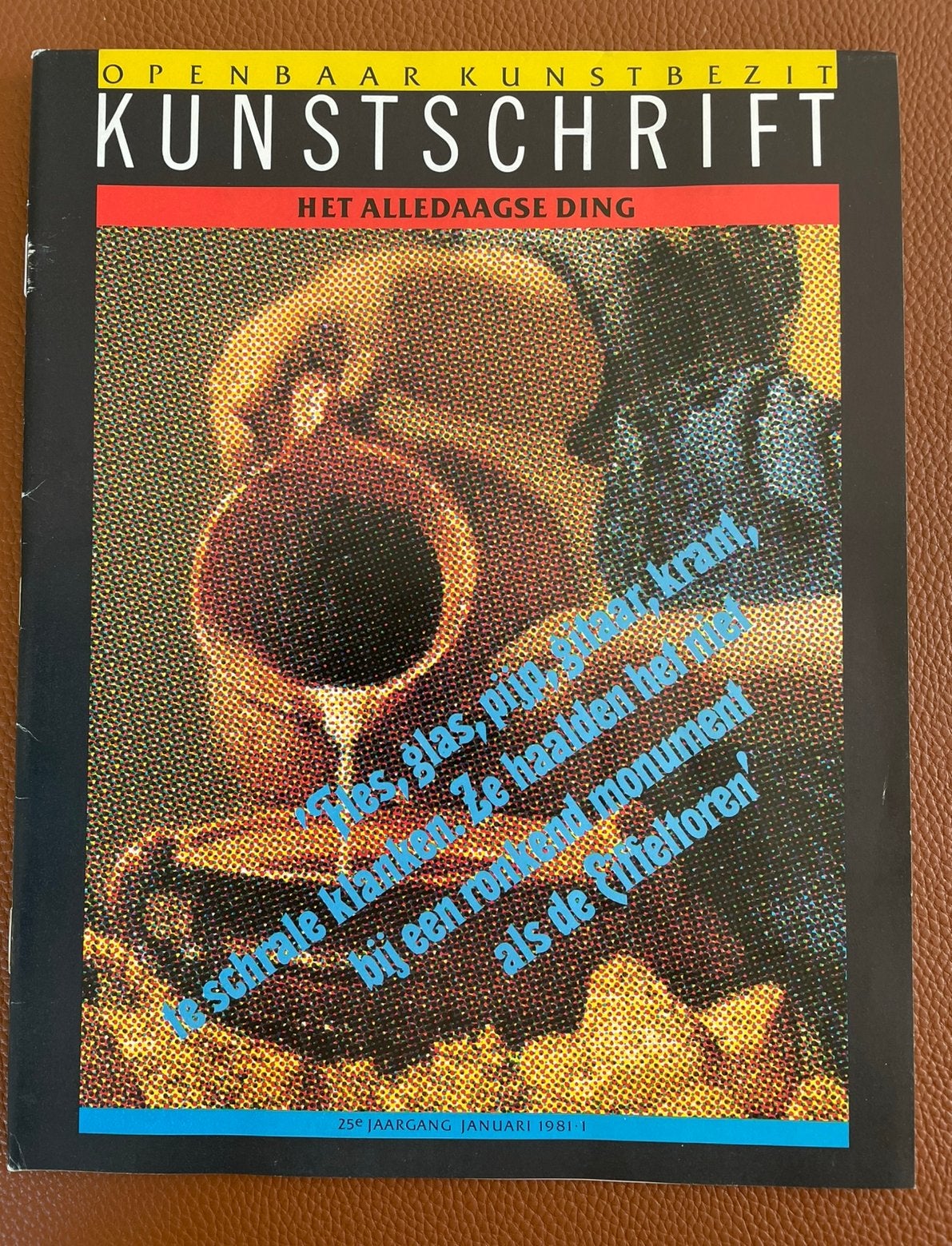 Kunstschrift 1981 nr 1 Het alledaagse ding, Ophalen of Verzenden
