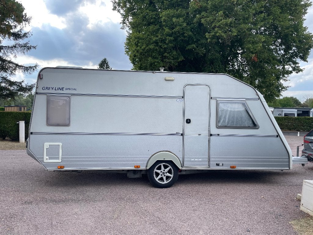 Kip Grey-line KGs 50 TDB met Airco, Caravans en Kamperen, Rondzit, Kip, Frans bed, Particulier