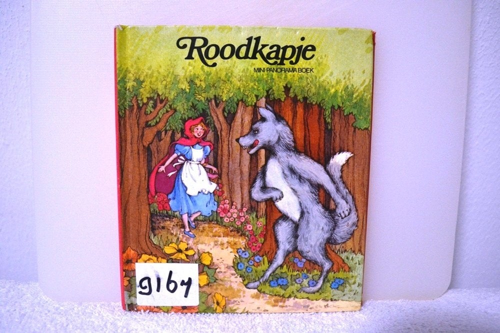 Mooi kinder panorama boekje van roodkapje NR 9167, Ophalen of Verzenden, Zo goed als nieuw, Uitklap-, Voel- of Ontdekboek, 3 tot 4 jaar