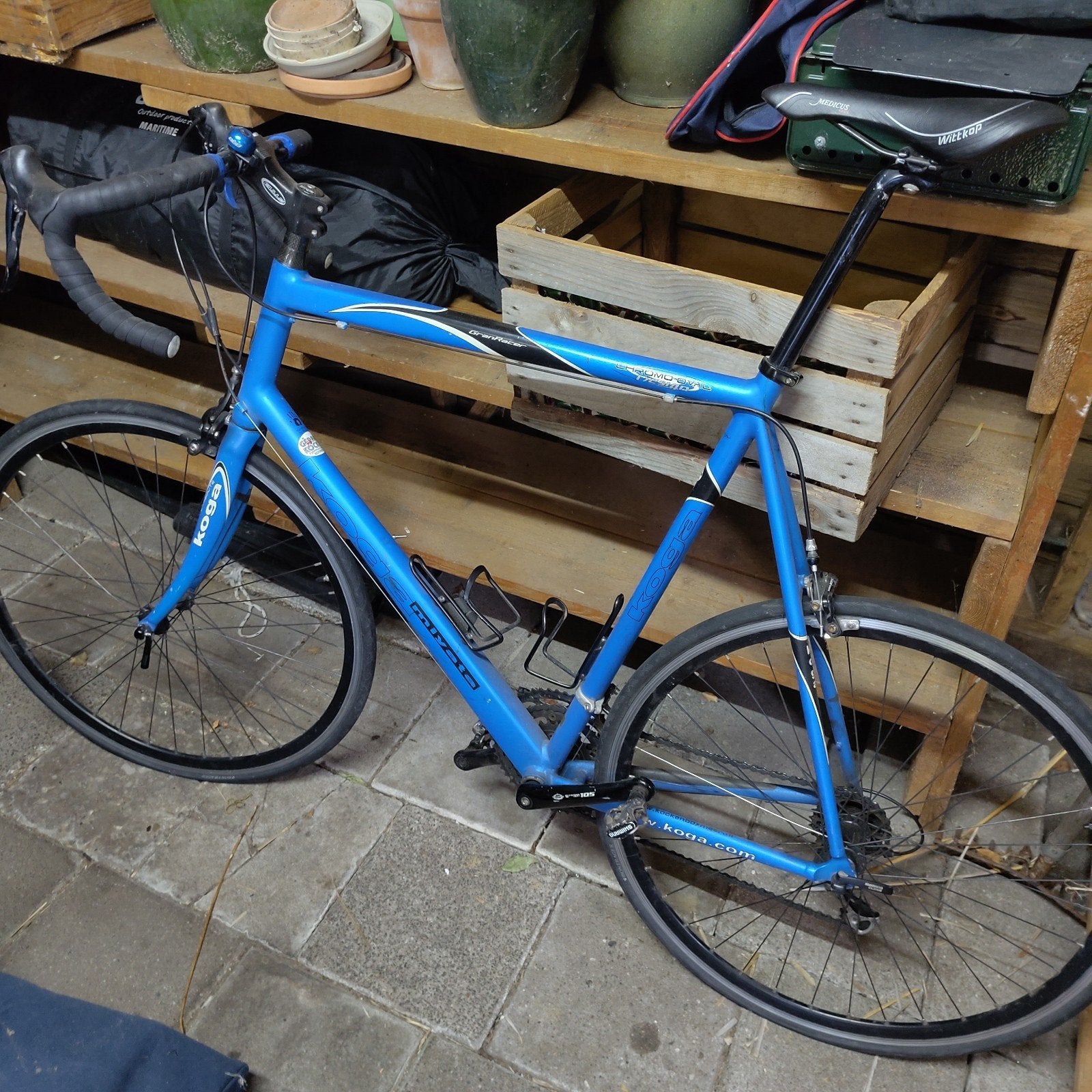 koga miyata racefiets groot frame, Ophalen, Gebruikt, Carbon, Heren