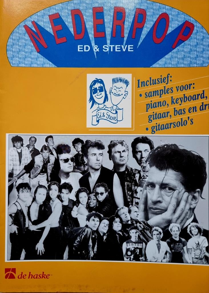 Nederpop Ed & Steve - Gitaar, Piano, Keyboard, Bas, Ophalen of Verzenden, Zo goed als nieuw, Keyboard, Thema