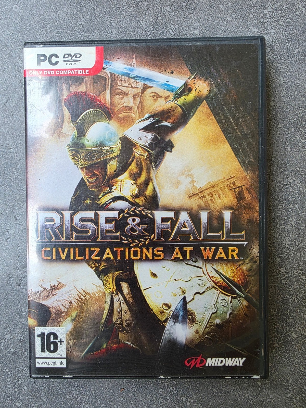 Pc game Rise & Fall civilizations at war, 1 speler, Ophalen of Verzenden, Zo goed als nieuw, Strategie en Constructie