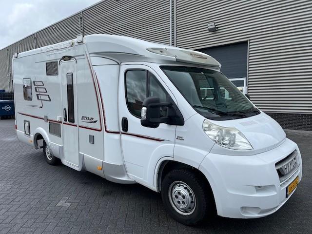 Hymer Tramp Camper 574 SL (bj 2008), Caravans en Kamperen, Campers, Achteruitrijcamera, Fietsendrager, 6 tot 7 meter, Bedrijf