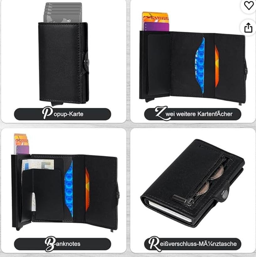 nieuw in doos, portemone met RFID, Ophalen of Verzenden, Nieuw, Beige, Met knipsluiting