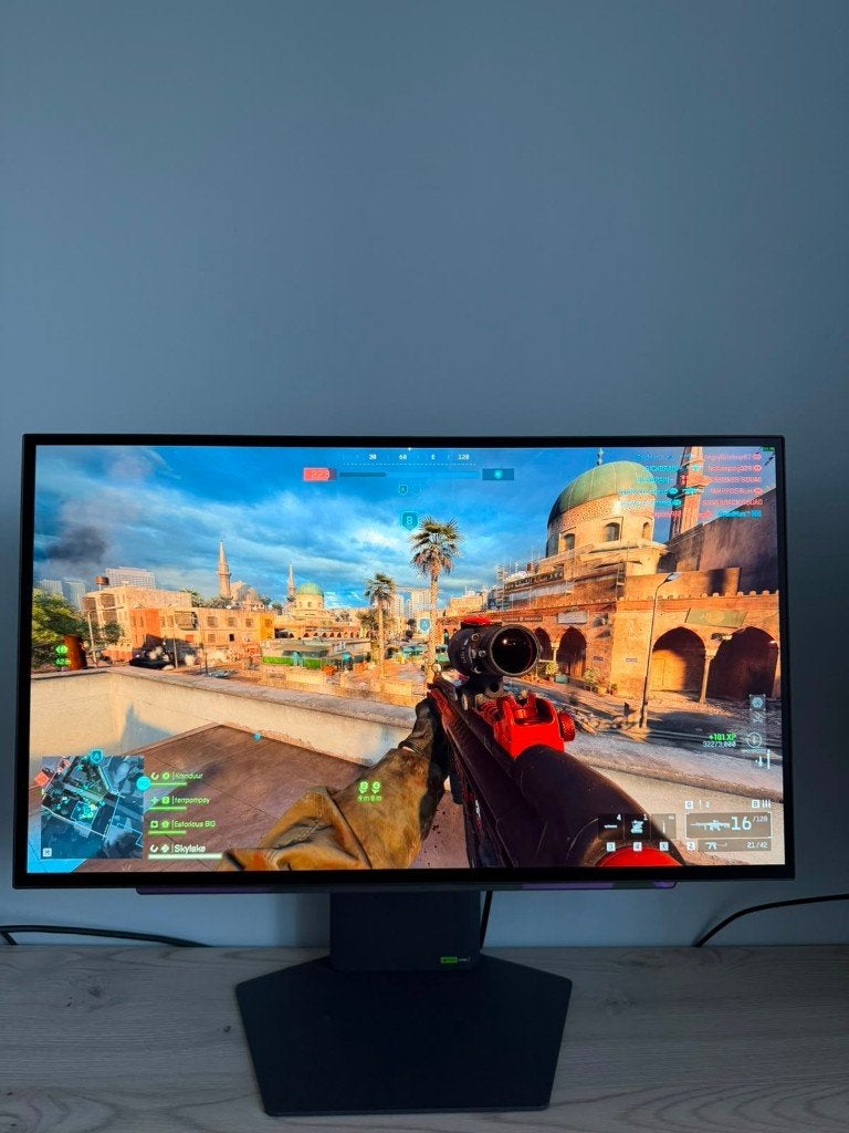 LG UltraGear 27GX790A – 27" QHD OLED 480Hz 0,03ms, Ophalen, In hoogte verstelbaar, Minder dan 1 ms, Zo goed als nieuw