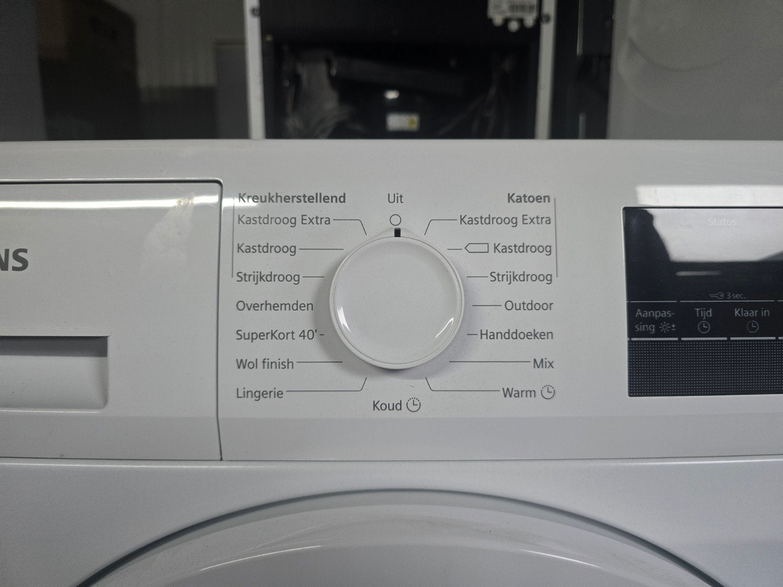 Prachtige ruime Siemens iQ300 warmtepompdroger! Garantie!🚚✅, Siemens, 8 tot 10 kg, Ophalen of Verzenden, Zo goed als nieuw