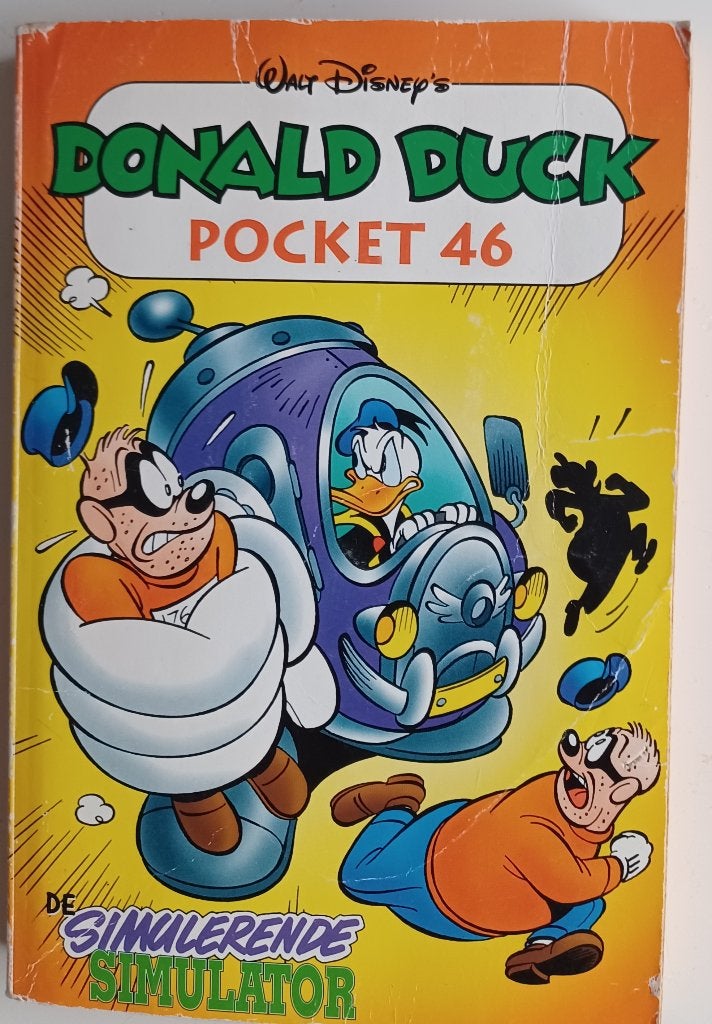 donald duck pocket 46 de simulerende simulator, Gelezen, Eén stripboek, Ophalen of Verzenden, Disney