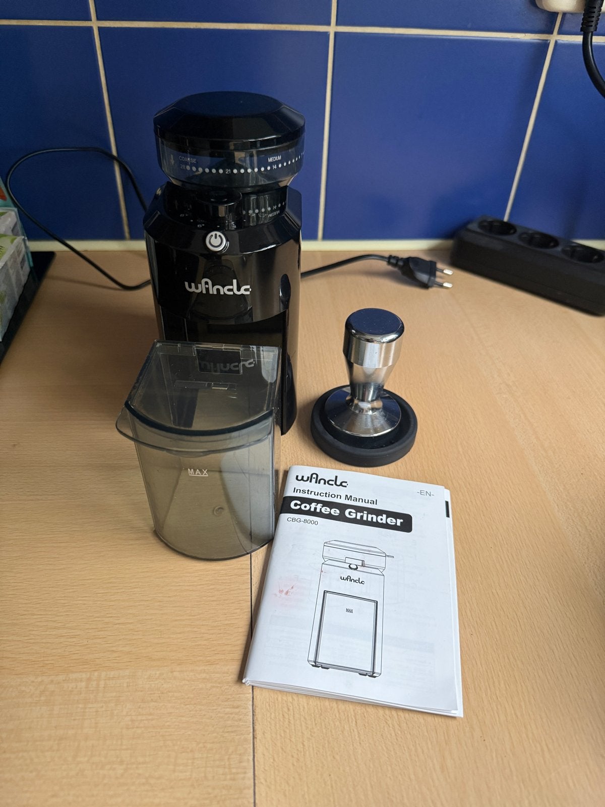Koffiemolen - Elektrische Koffiebonenmaler, Witgoed en Apparatuur, Ophalen, Overige modellen, 10 kopjes of meer, Koffiebonen