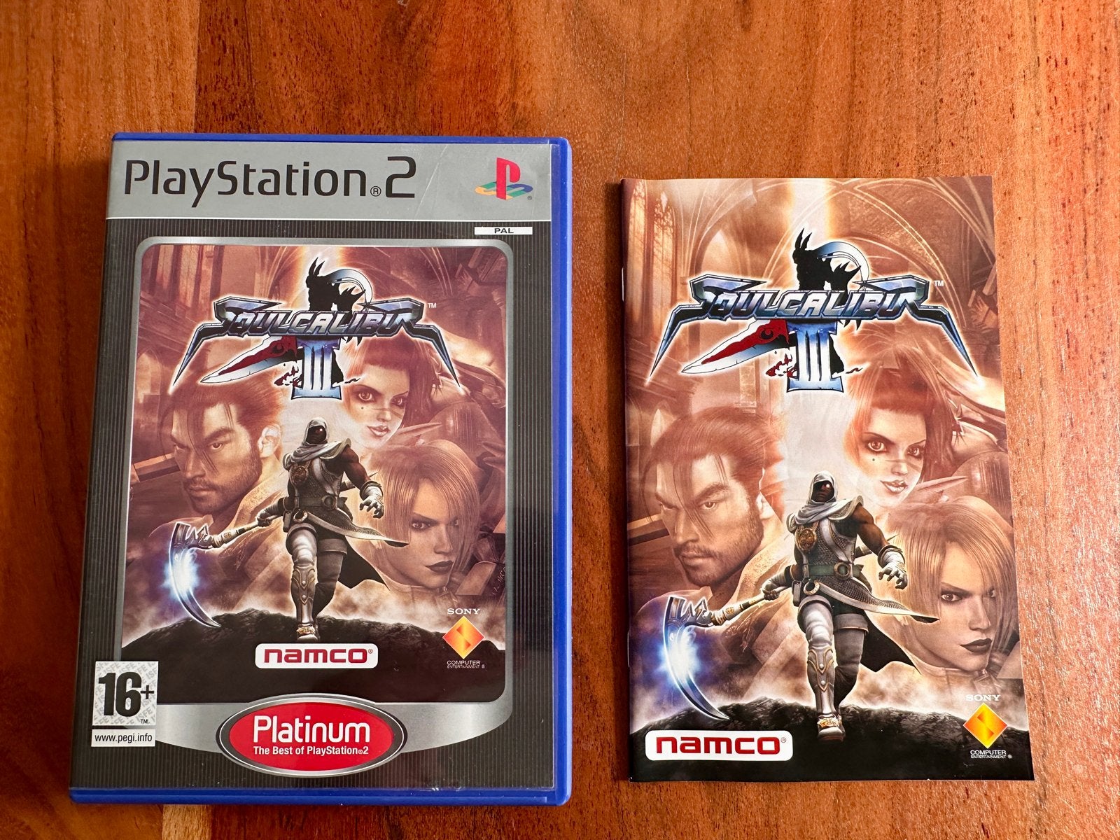 Soulcalibur III Platinum voor PlayStation 2 (PS2), Vechten, 2 spelers, Ophalen of Verzenden, Zo goed als nieuw