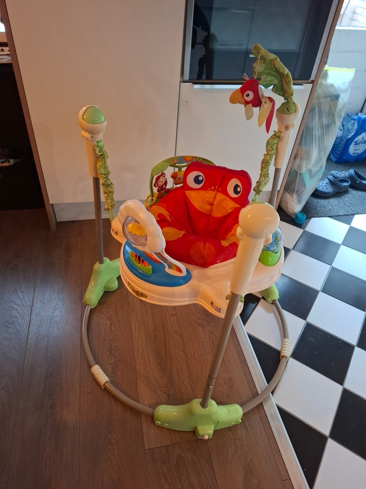 Baby Einstein Jumperoo met geluid en licht, Kinderen en Baby's, Ophalen, Zo goed als nieuw, Overige typen, Met licht