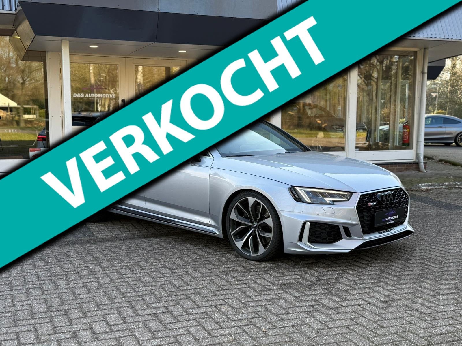 Audi RS 4 2.9 TFSI quattro /pano/massage/matrix led, Automaat, Dealer onderhouden, Gebruikt, Euro 6