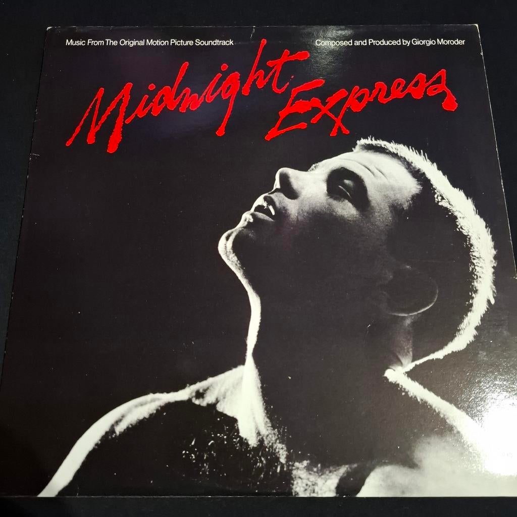 Giorgio Moroder - Midnight Express (1978) LP Soundtrack, Originele persing, Ophalen of Verzenden, 12 inch, 1970 - 1979