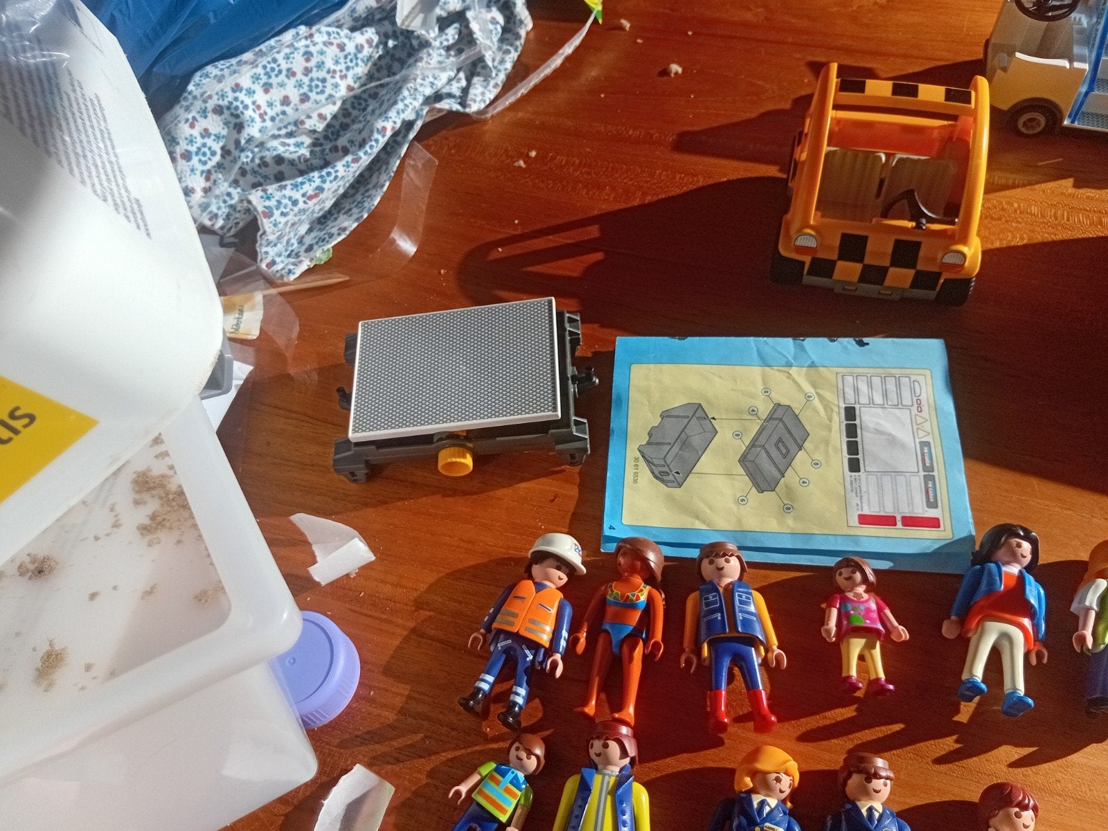Playmobil Vliegtuig met Figuren en Accessoires, Gebruikt, Voertuig, Overige series, Complete set