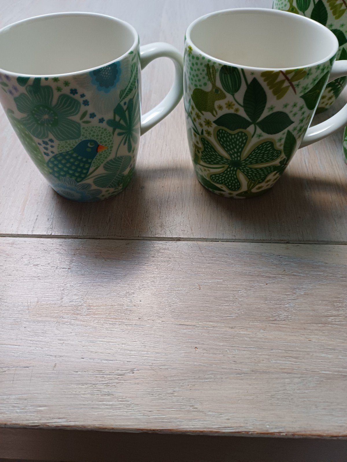 Pickwick Joy of Tea mokken - set van 4, Keramiek, Ophalen of Verzenden, Zo goed als nieuw, Overige stijlen