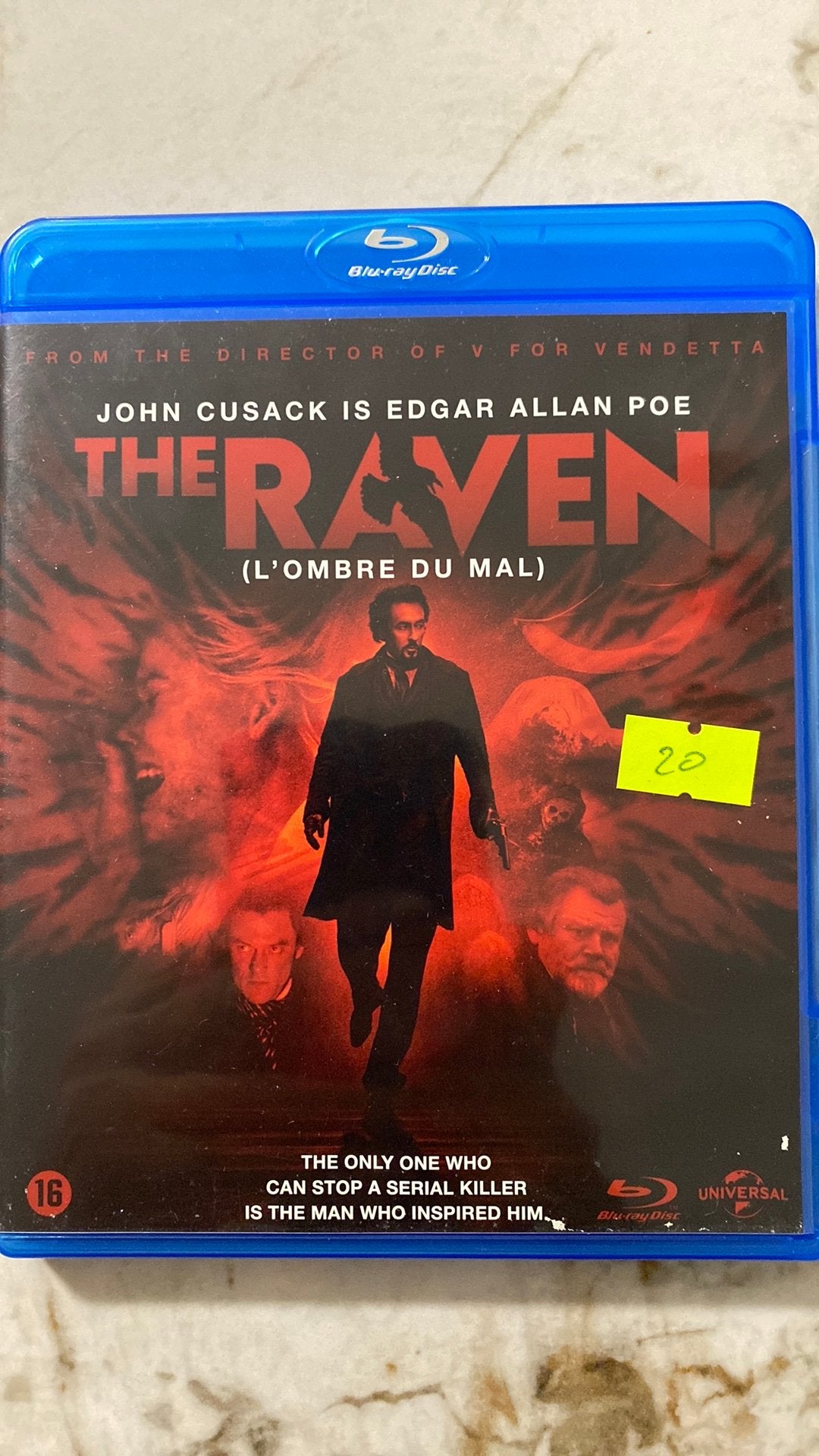 The raven blu ray NL versie, Ophalen of Verzenden, Zo goed als nieuw