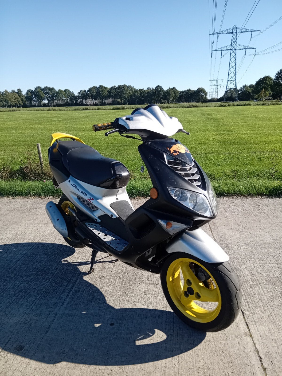 peugeot speedfight 2, Fietsen en Brommers, Ophalen, Tweetakt, Gebruikt, Speedfight
