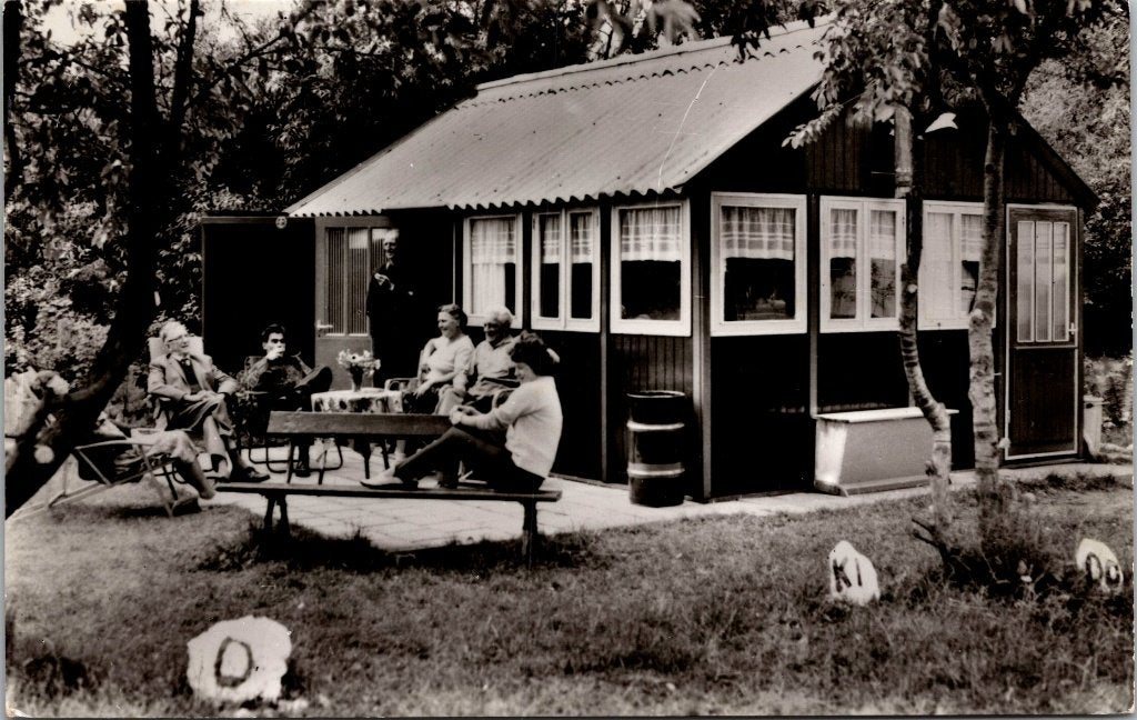 Garderen - 12 oude ansichtkaarten II, Verzamelen, Verzenden, 1940 tot 1960, Gelopen, Gelderland