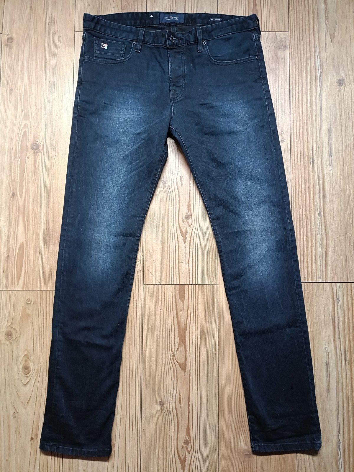Scotch & Soda Ralston maat 34-34, Ophalen of Verzenden, Zo goed als nieuw, Blauw, W33 - W34 (confectie 48/50)