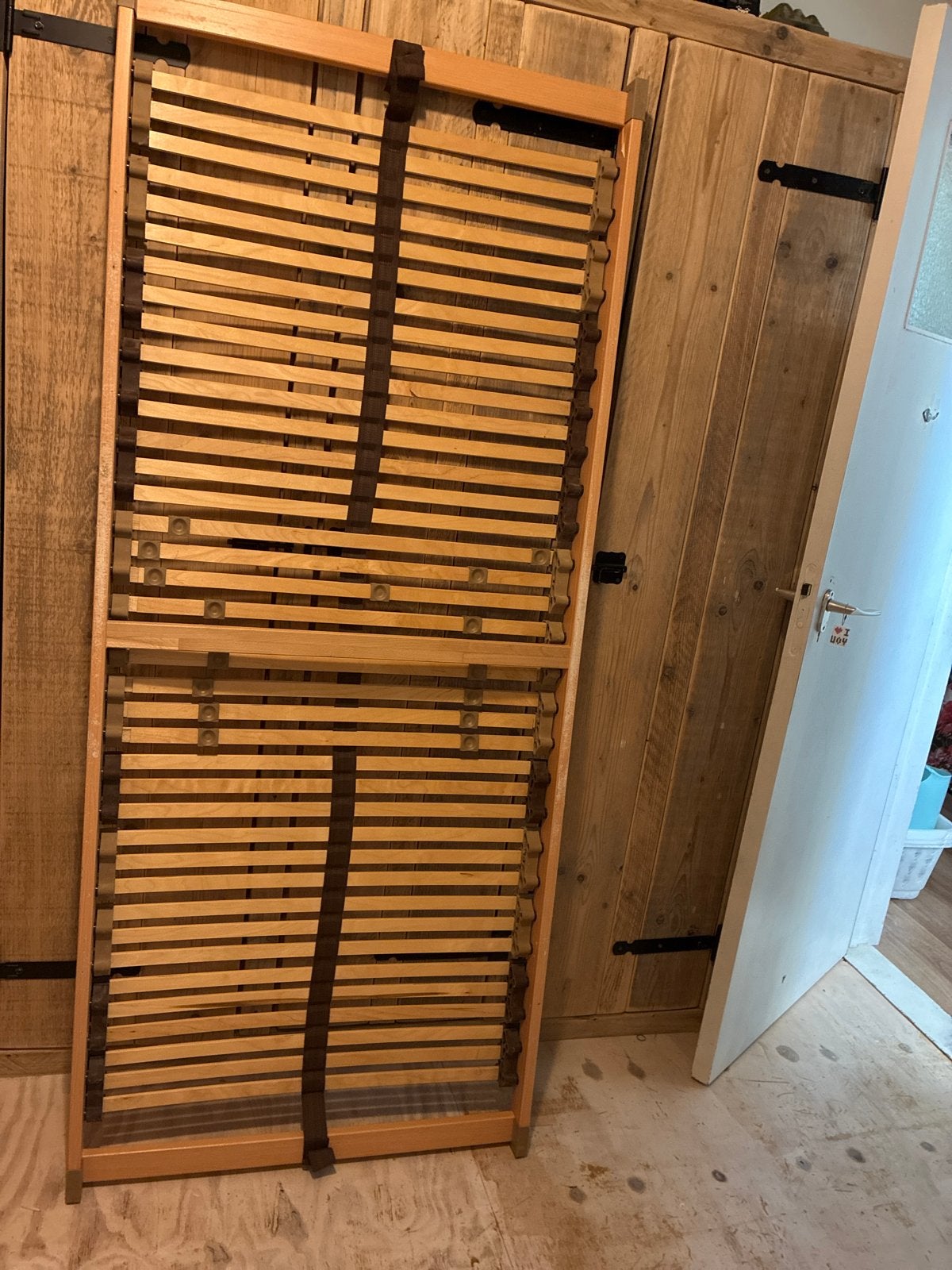 Flexus Lattenbodem 80x190 cm - verstelbaar met matras, Huis en Inrichting, Slaapkamer | Matrassen en Bedbodems, Ophalen, Gebruikt