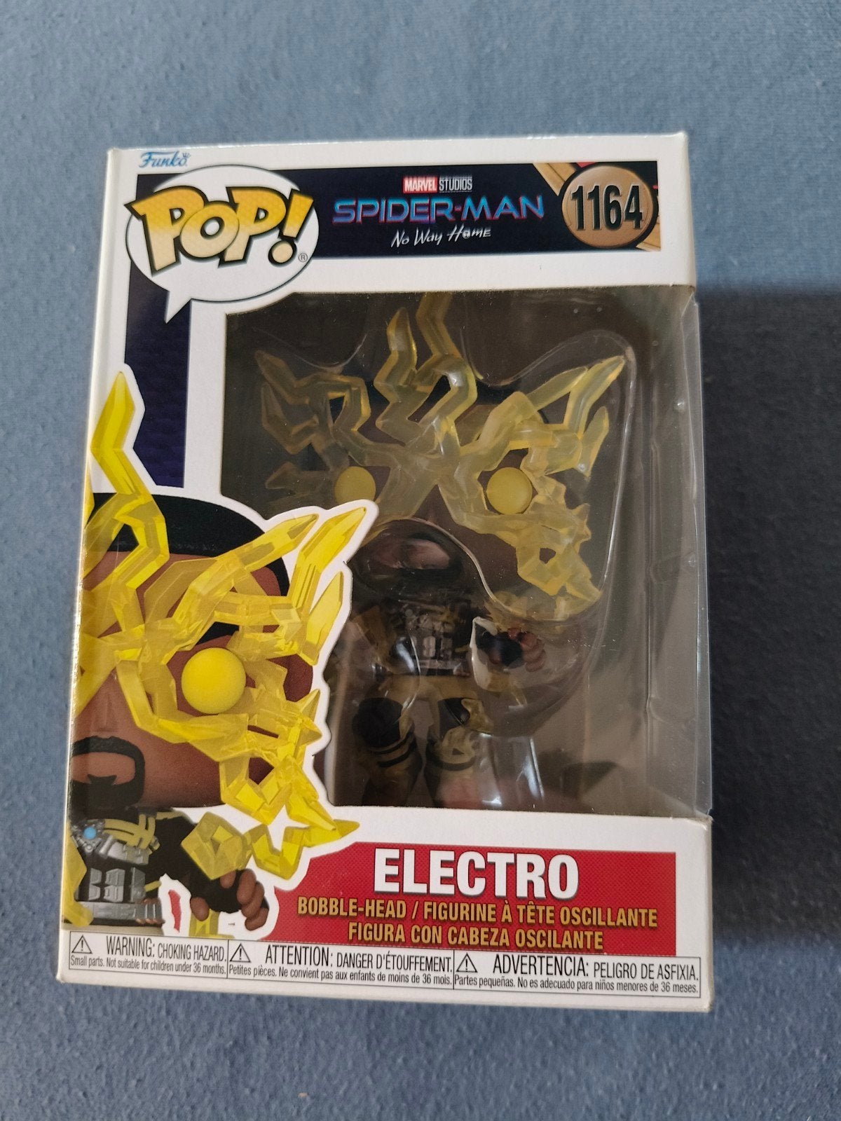 Funko Pop! Marvel Spider-Man No Way Home Electro #1164, Ophalen, Zo goed als nieuw