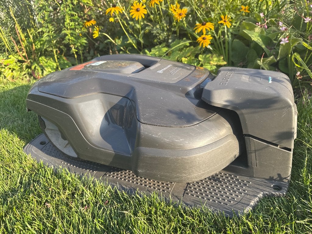 Husqvarna maairobot, Ophalen, Gebruikt, 20 tot 25 cm, Husqvarna