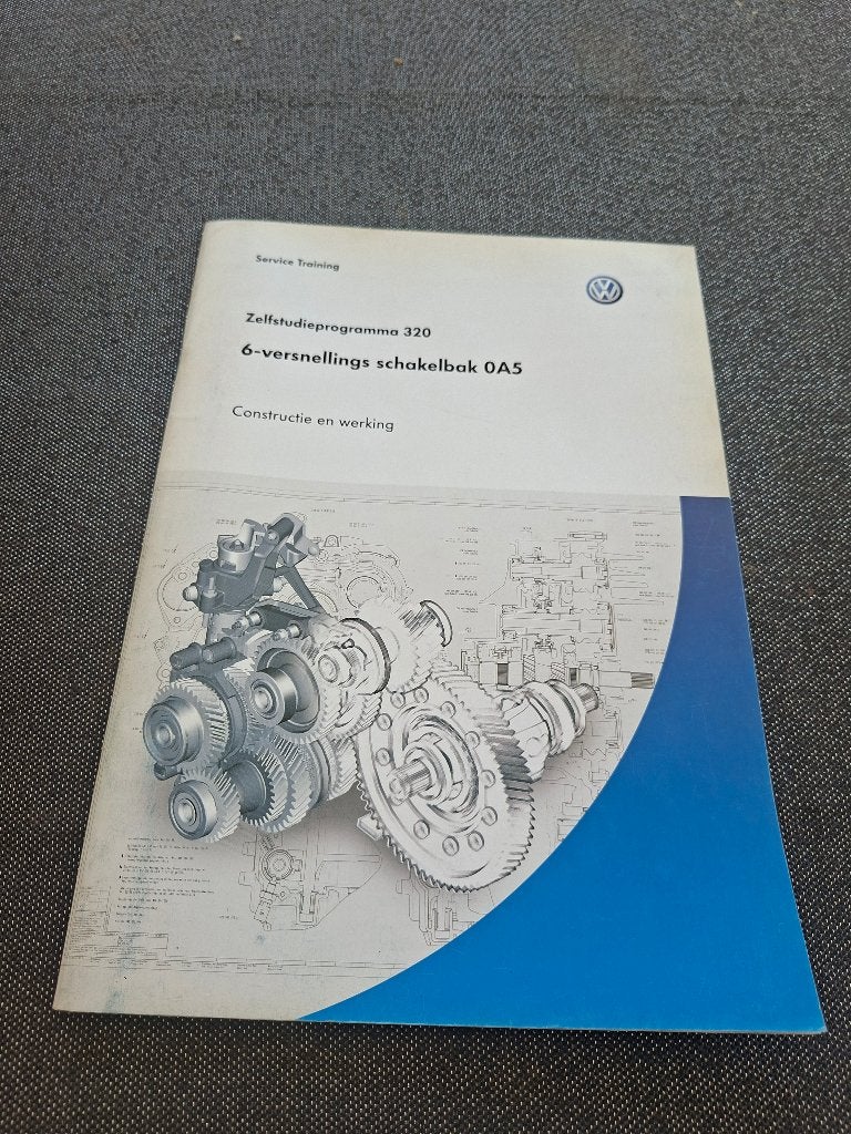 Service training volkswagen 6 versnellings schakelbak 0a5, Ophalen of Verzenden