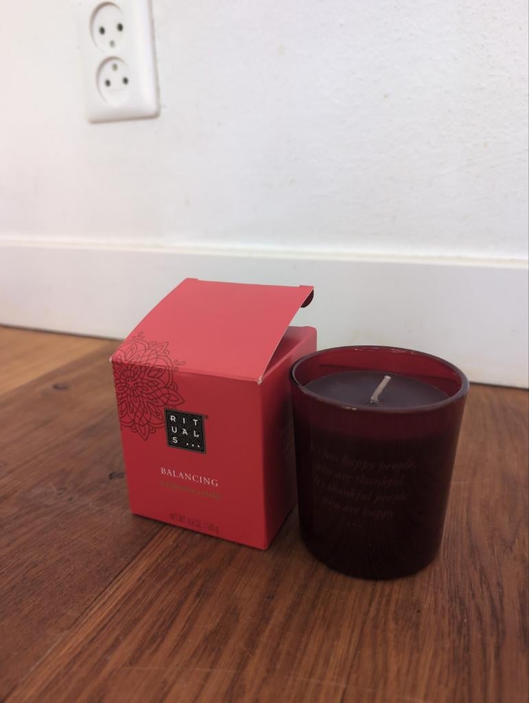 Rituals Balancing Meditatie Kaars - Nieuw in Doos, Ophalen, Overige materialen, Nieuw, Kaars
