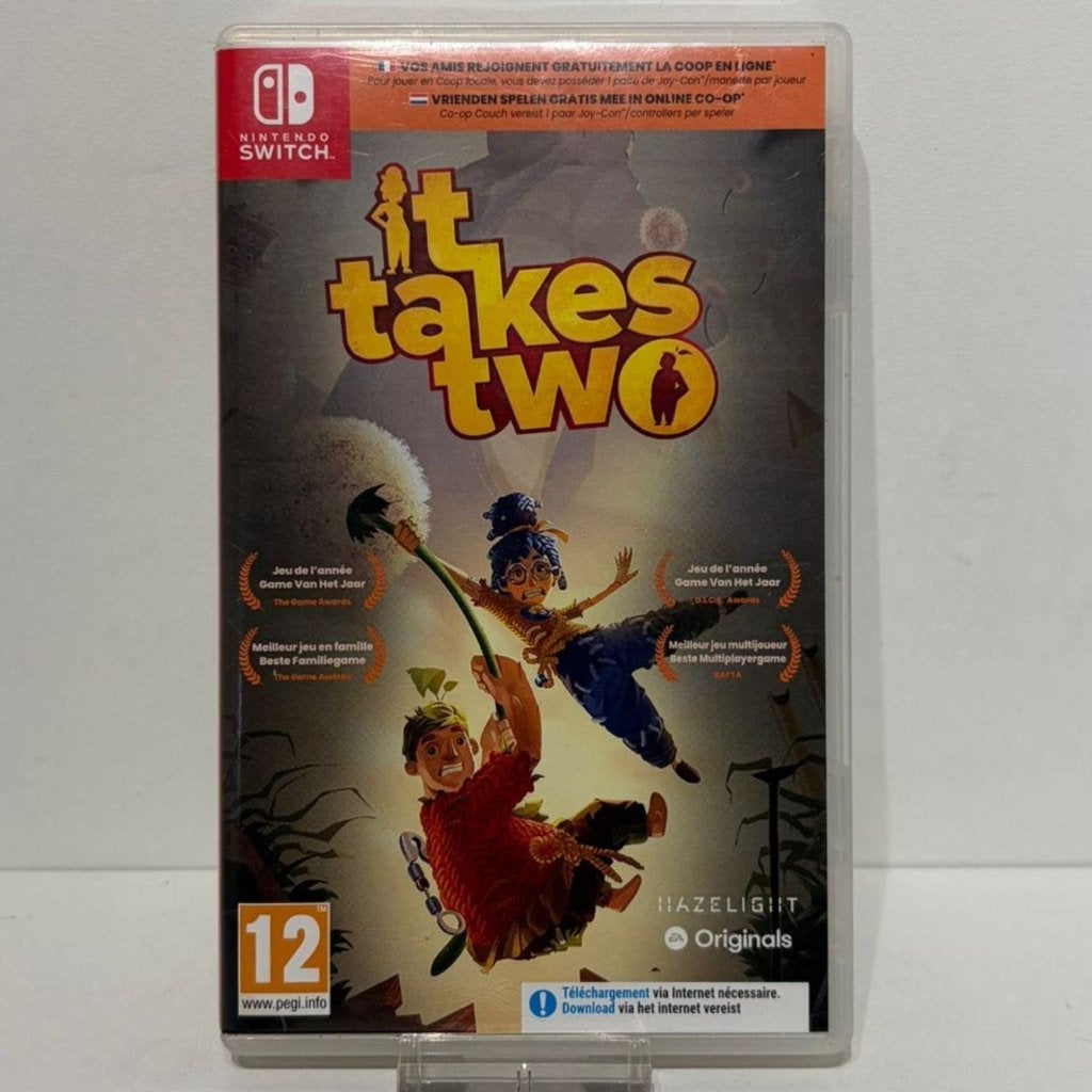 Nintendo Switch Game: It Takes Two, Spelcomputers en Games, Avontuur en Actie, 2 spelers, Ophalen of Verzenden, Zo goed als nieuw