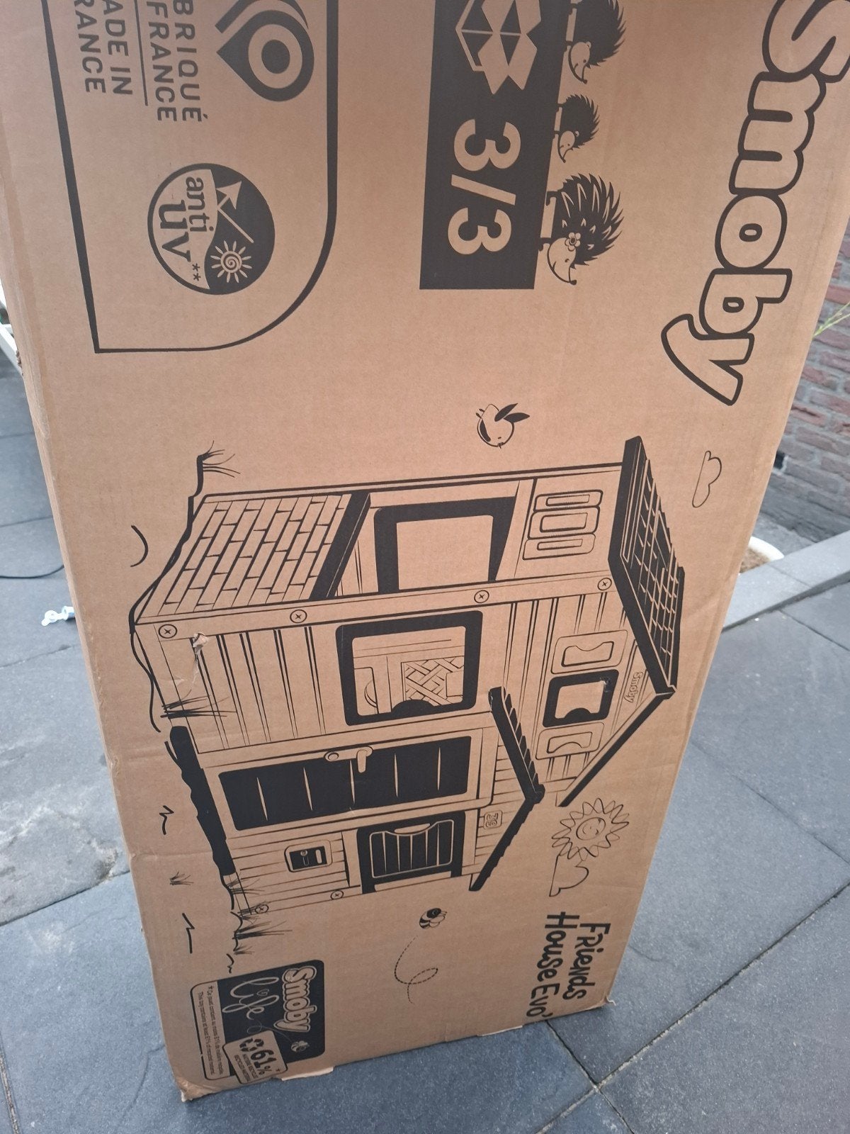 Smoby Friends House Evo - Doos 3/3 met onderdelen, Ophalen, Nieuw, Kunststof