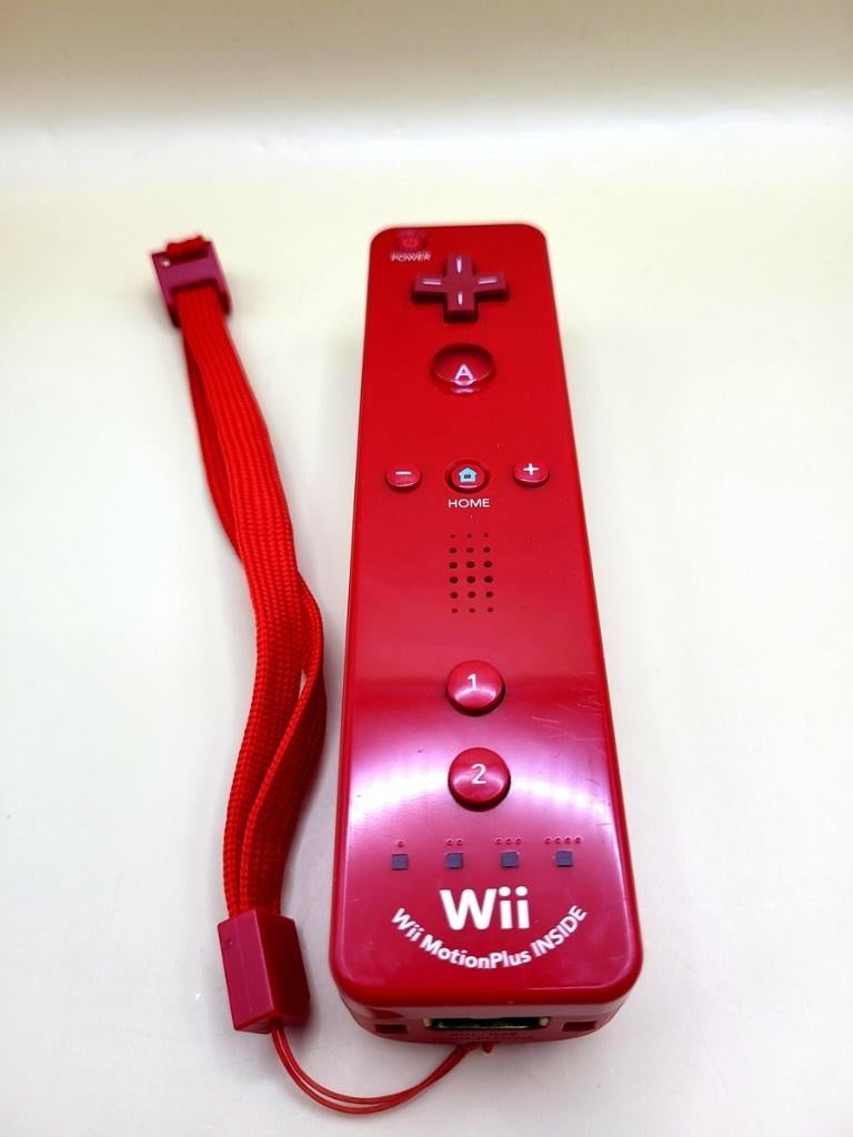 Nintendo Wii Motion Plus Controller Rood, Nintendo, Nintendo support, Overige genres, 1 speler