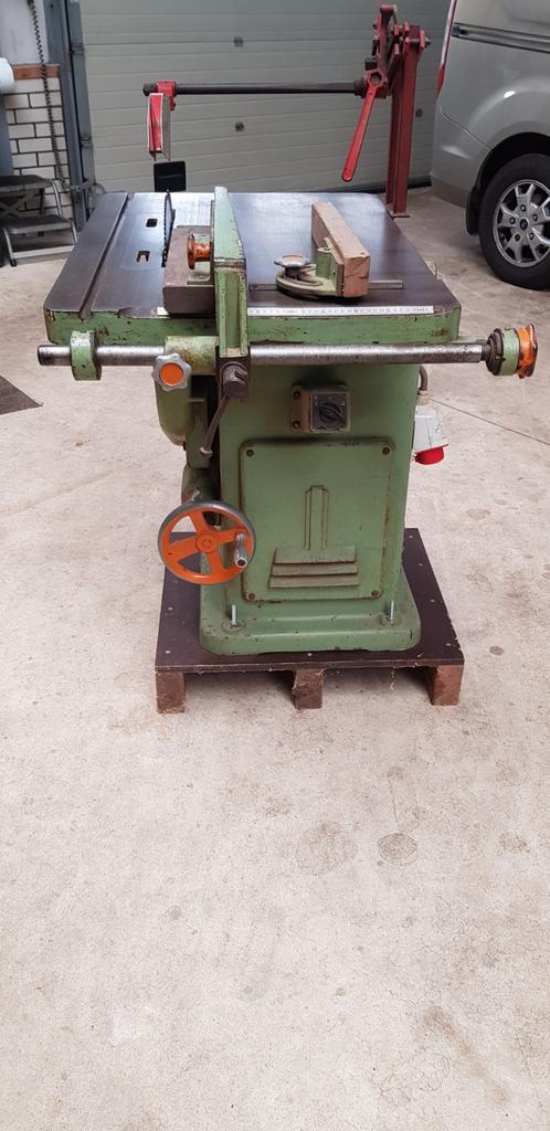 Gereedschap zaagtafel professioneel, Ophalen, Gebruikt, Elektrisch, Bovenfrees