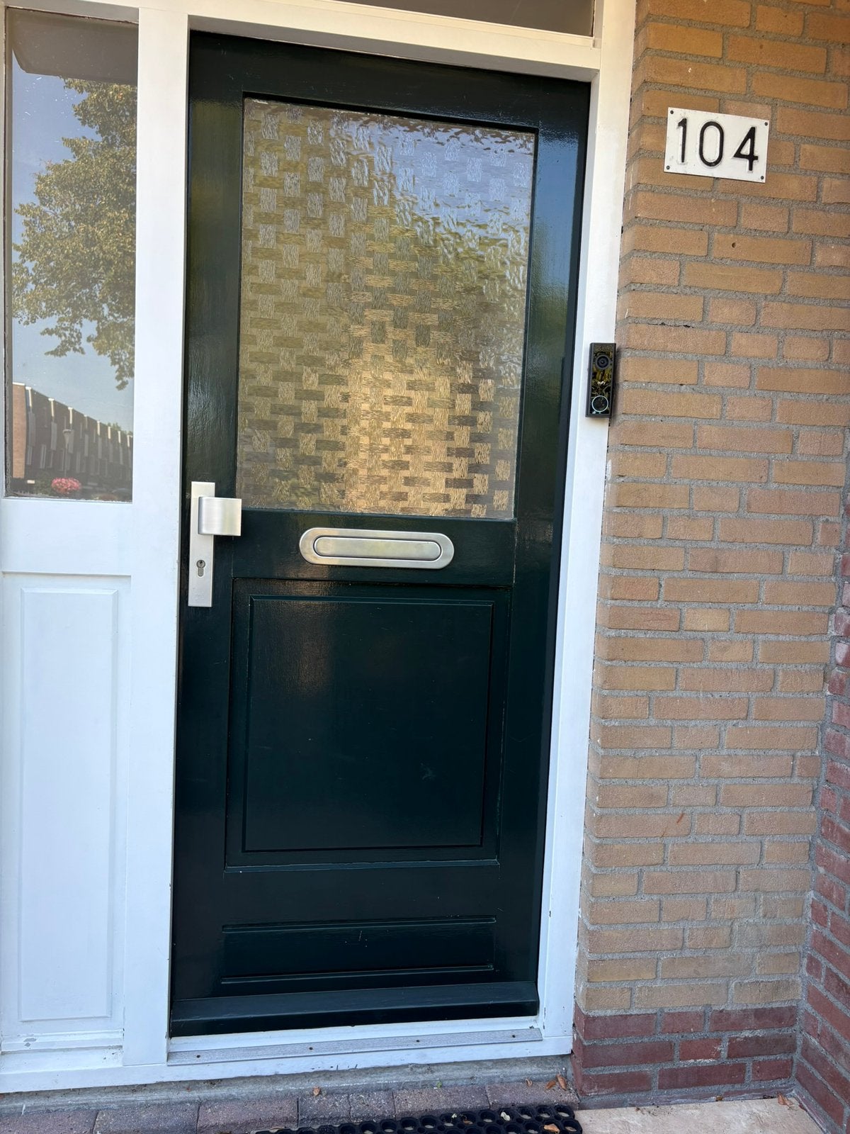 Buitendeur, 80 tot 100 cm, Ophalen of Verzenden, 200 tot 215 cm, Hout