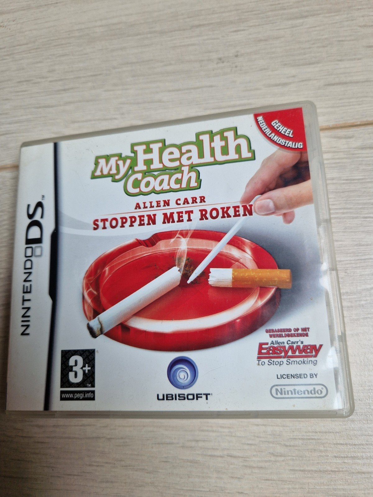 allen carr my health coach stoppen met roken nintendo ds, 1 speler, Ophalen of Verzenden, Zo goed als nieuw, Vanaf 3 jaar