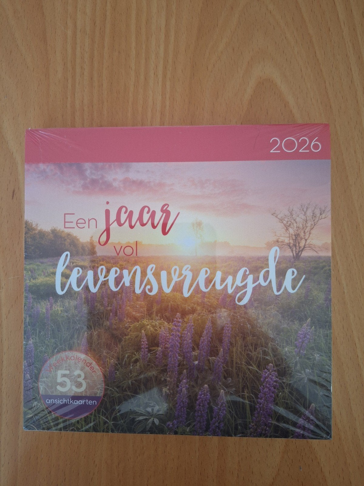 weekkalender met 53 ansichtkaarten, Ophalen of Verzenden, Maandkalender, Nieuw