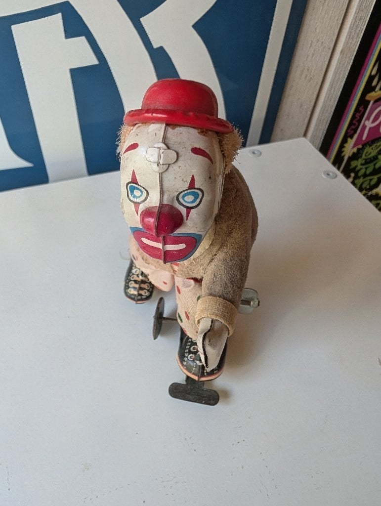 White Face CLOWN op ROLSCHAATSEN TPS Japan, Ophalen of Verzenden