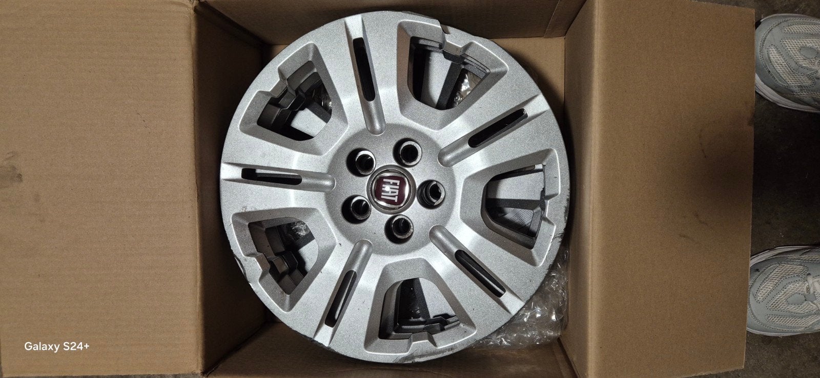 Fiat Doblo 15-inch wieldoppen, gebruikt, Ophalen
