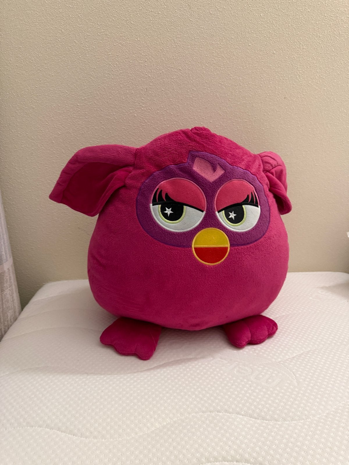 Grote roze Furby knuffel, Gebruikt, Overige merken, Overige karakters, Overige typen