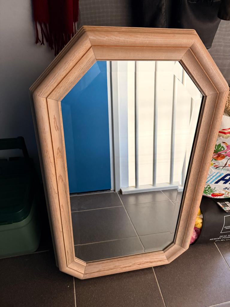 Mirror, Ophalen of Verzenden, Rechthoekig, Minder dan 50 cm, Minder dan 100 cm