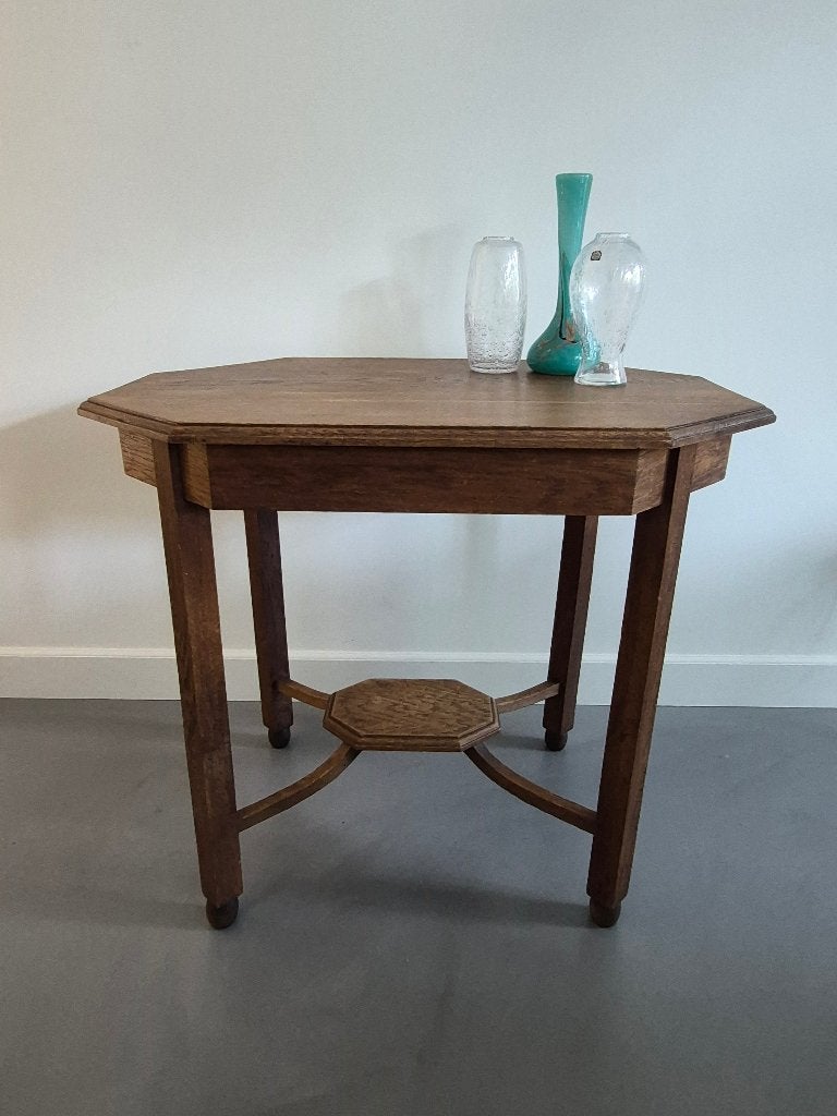 Mooie art deco houten tafel, Ophalen