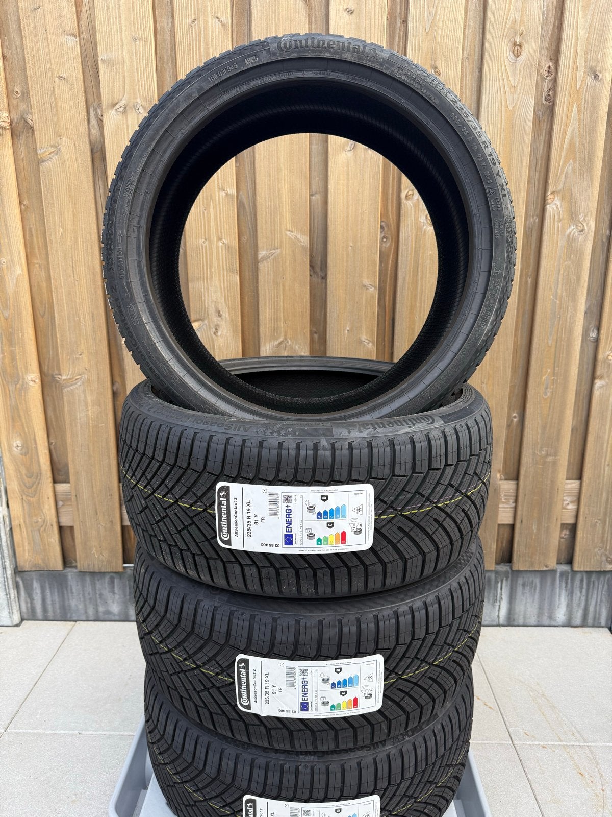 NIEUW! 235/35 R19 91Y CONTINENTAL ALLSEASONCONTACT 2, Nieuw, 235 mm, All Season, Band(en)