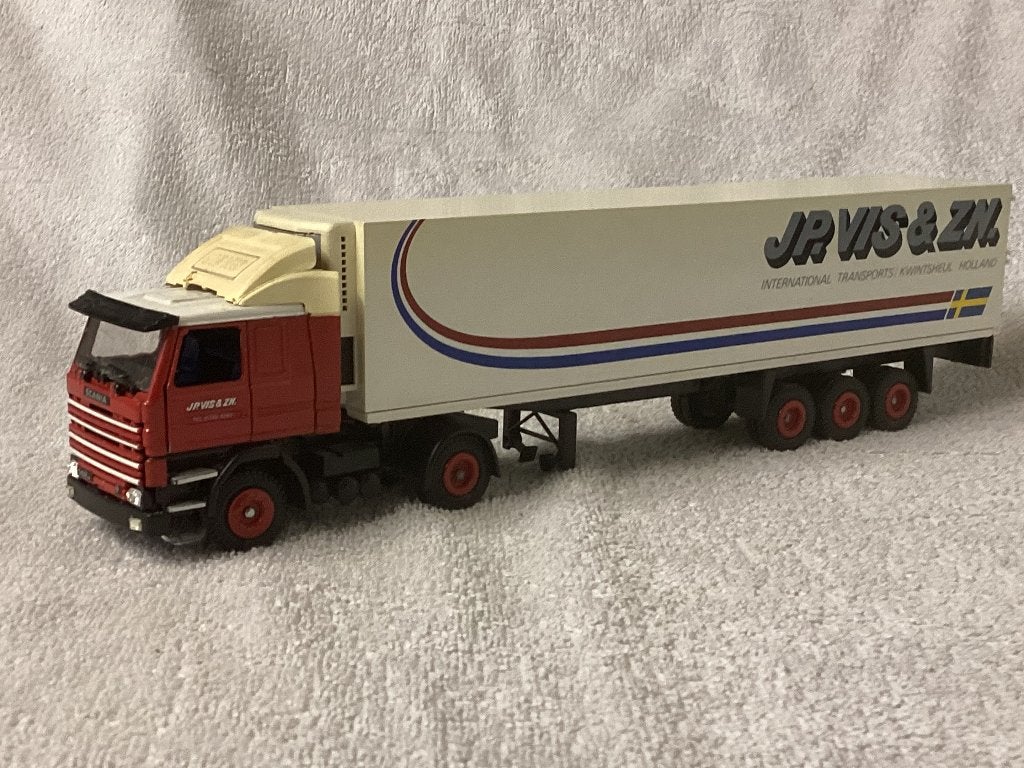SCANIA 142 vrachtwagen met koeltrailer van JP.VIS & ZN, Ophalen of Verzenden, Zo goed als nieuw, Bus of Vrachtwagen, Tekno