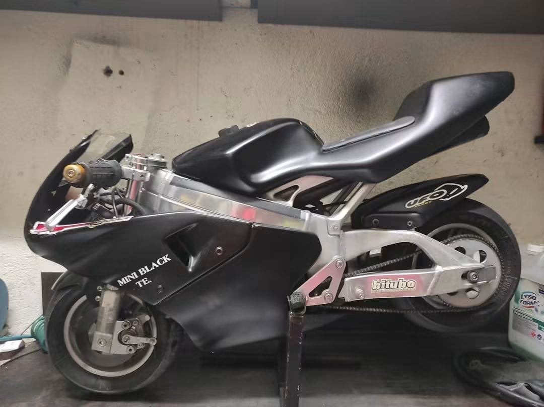 Polini Minibike Watergekoeld - Zeldzaam exemplaar uit Italië, Fietsen en Brommers, Minibikes, Midibikes en Pitbikes, Ophalen of Verzenden